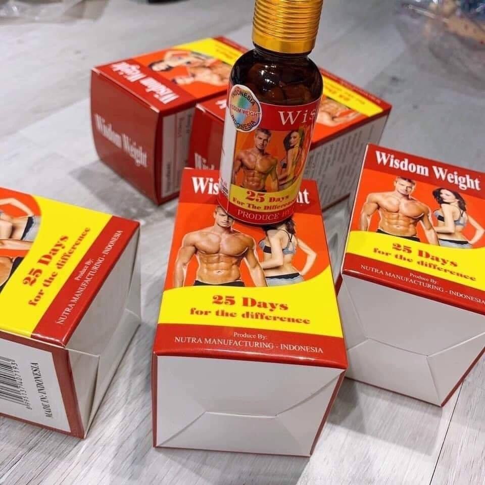 Viên uống hỗ trợ tăng cân và tăng cơ bắp Wisdom weight