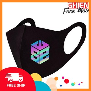 Khẩu Trang SWE v.1 Phản Quang 7 Màu Vải Poly 2 Da Cao Cấp 3D Mask