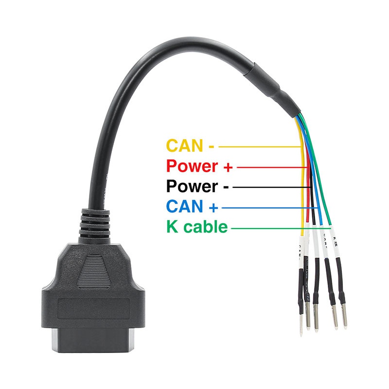 Dây Cáp Kiểm Tra Lỗi Xe Ô Tô OBD2 16 Pin