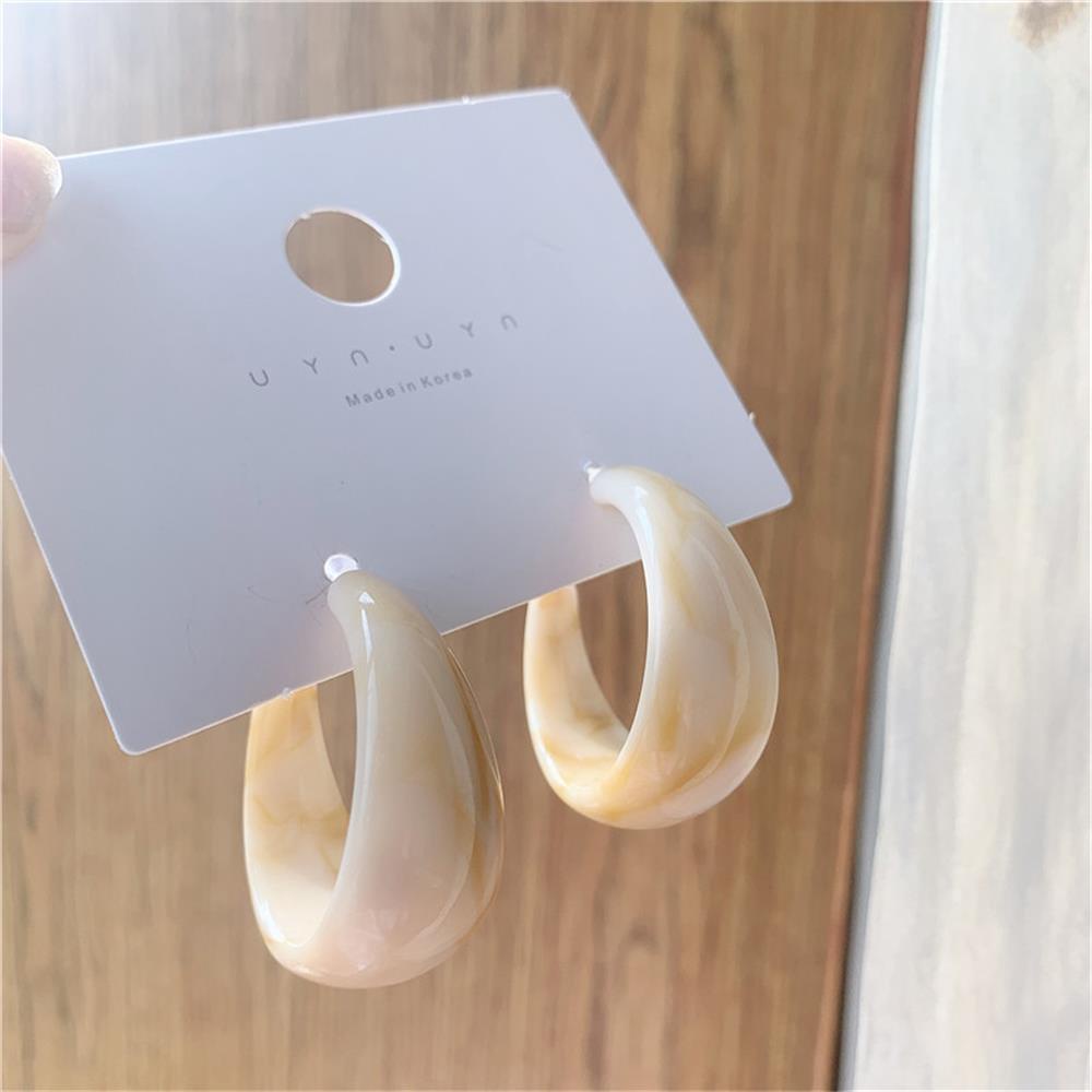 Bông Tai Acrylic Dáng Dài Nhiều Màu Thời Trang Cho Nữ 1