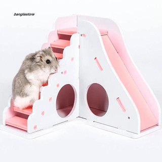 Đồ chơi cầu thang gỗ mini cho chuột hamster