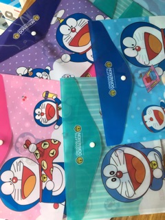 Bìa nút A4 Doraemon - 10 cái