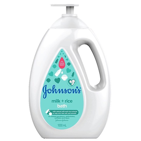 Sữa tắm Johnson's Baby sữa và gạo 1000ml