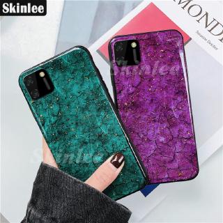 Skinlee for Redmi C11 Case Luxury Fashion Female Lady Phone Cases Rhinestone Soft Cover Green Purple Girl Housing for Realme C11