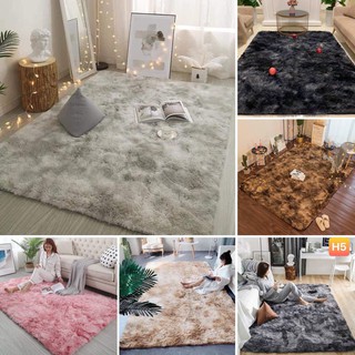 THẢM LÔNG TRẢI SÀN LÔNG DẦY ĐẸP ( 1m6 x 2m - Mặt Sau Chồng trơn trượt)