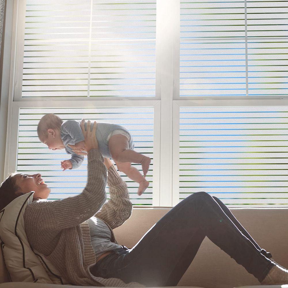 MOCHO Miếng Dán Kính Cửa Sổ Bằng PVC Có Thể Tháo Rời Bảo Vệ Sự Riêng Tư