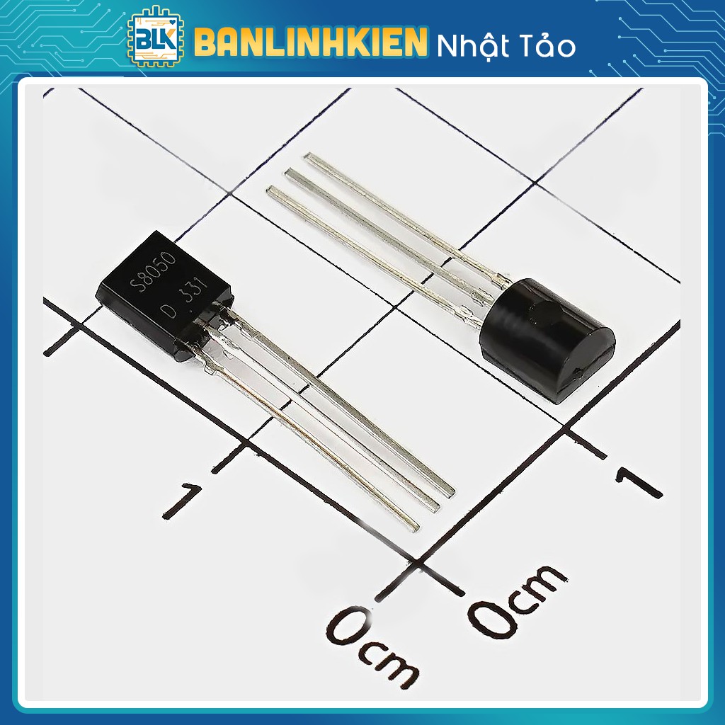 Bộ 10 S8050 TO92 Trans NPN 0.5A 40V (DIP)