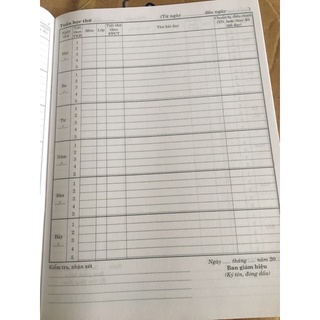 Lịch Báo Giảng Cấp 2,3