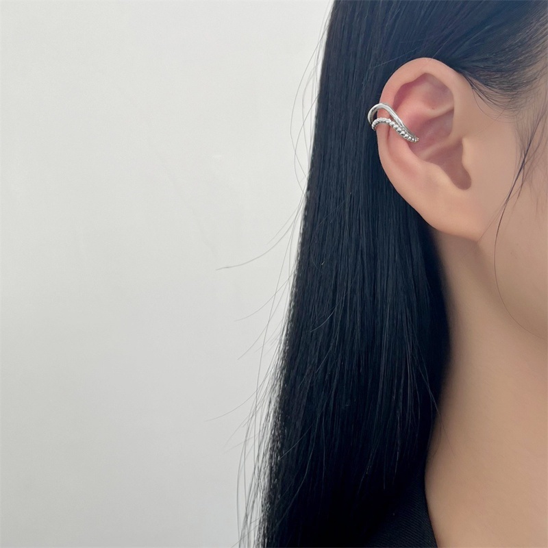 Bông Tai Dạng Kẹp Không Xỏ Lỗ Thời Trang Cho Thanh Thiếu Niên