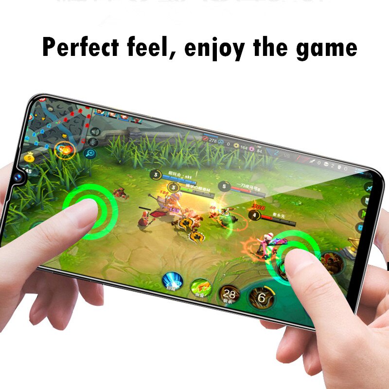 Miếng dán kính cường lực cho Xiaomi Redmi Note 8 / Note 8 Pro full màn hình mỏng 0.3mm hiệu HOTCASE 111D