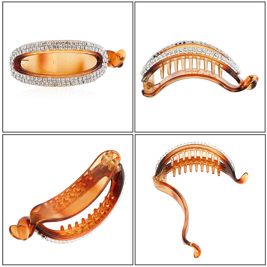 Kẹp tóc đính đá và ngọc trai thời trang cho nữ