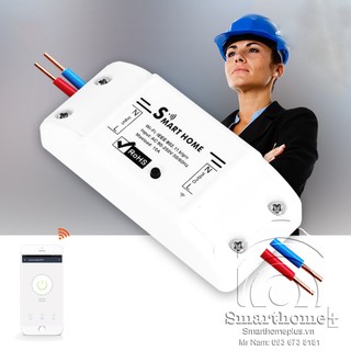 Công tắc wifi điều khiển từ xa tuya shp-basic