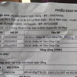 MÌ 3 MIỀN