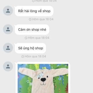 Body lông mềm đáng yêu cho bé