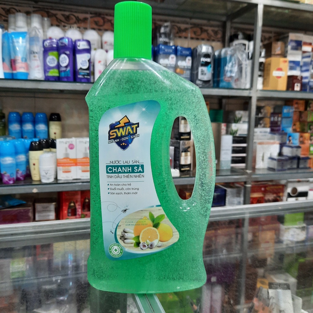 Nước lau sàn Chanh Sả Swat,chai 1 lít
