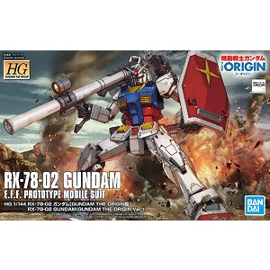 HG GTO RX-78-2 Origin NEW