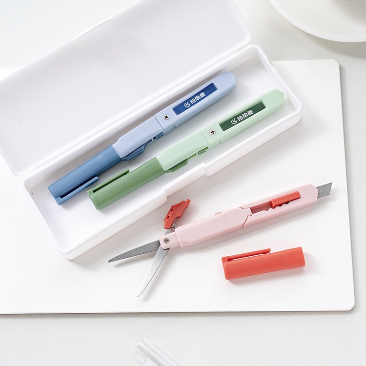 Kéo Cắt Và Cắt Đa Năng Hình Cây Bút Sáng Tạo
