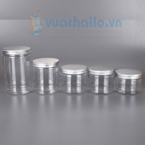 Bộ 05 Hũ Nhựa Pet Nắp Nhôm 150ml | BigBuy360 - bigbuy360.vn
