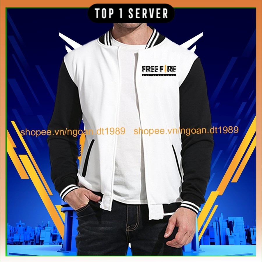 Áo Free Fire - Áo FF - Áo Khoác Free Fire Rank Huyền Thoại
