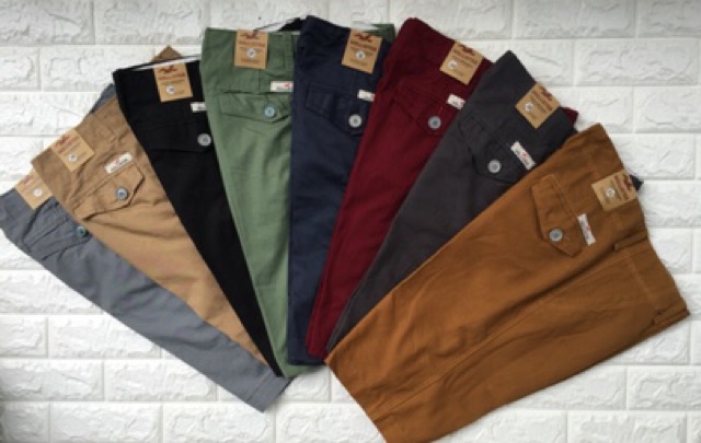 Quần sọt kaki nam chất liệu cotton mềm mịn, quần ngố kaki trơn nhiều màu basic thoáng mát QK03