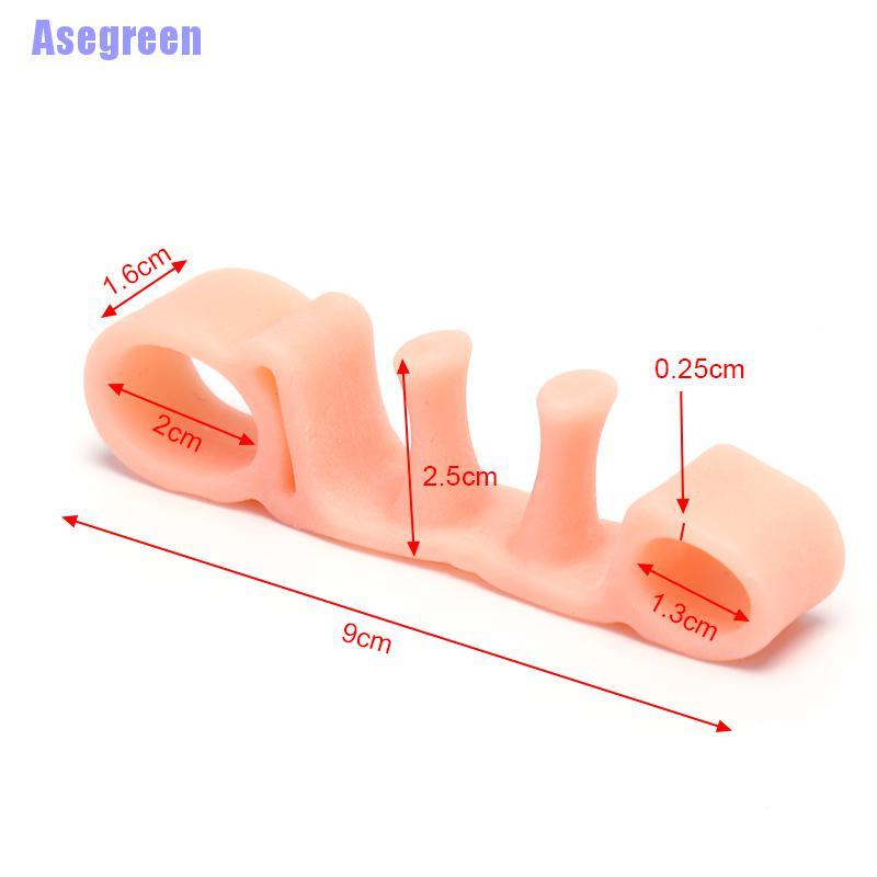 Dụng Cụ Tách Ngón Chân Bằng Silicon Mềm Bền Bỉ Tiện Dụng