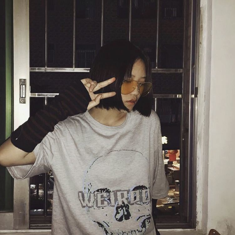 Găng Tay Dài Hở Ngón Dệt Kim Phong Cách Harajuku Nhật Bản Cá Tính Dành Cho Nữ Sinh Đường Phố Màu Tím Hồng Đỏ