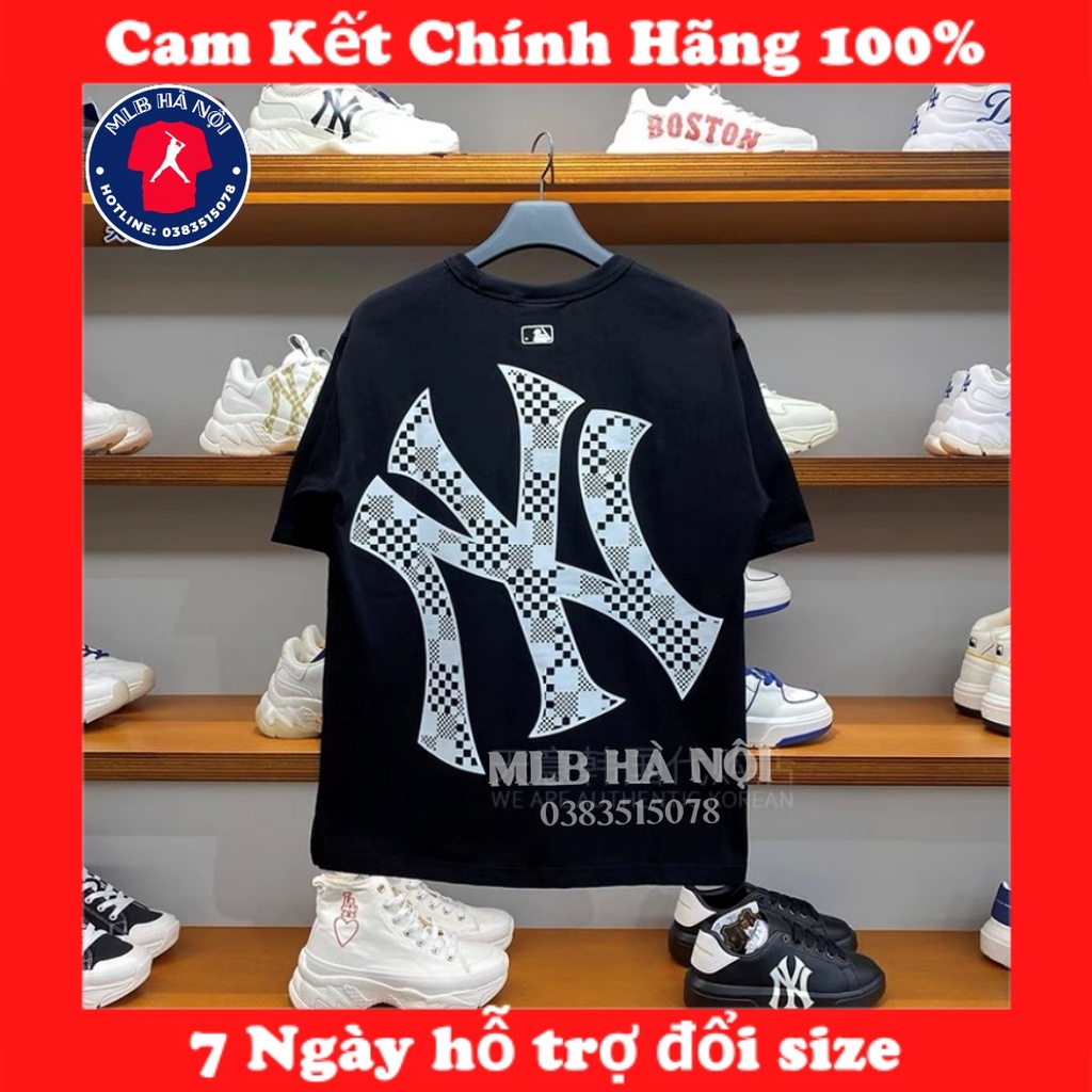 Áo Thun tay ngắn Áo phông cộc tay nam nữ chính hãng MLB Hàn Quốc