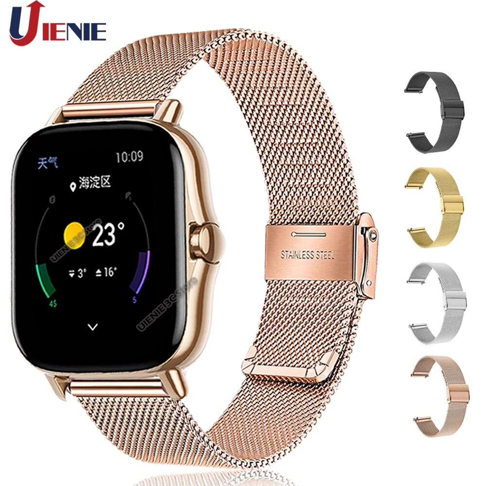 Dây đeo thay thế 20mm cho đồng hồ Xiaomi Huami Amazfit Gts 2 / Bip Lite / Gtr 42mm / Amilou Ls02 / Comi P8