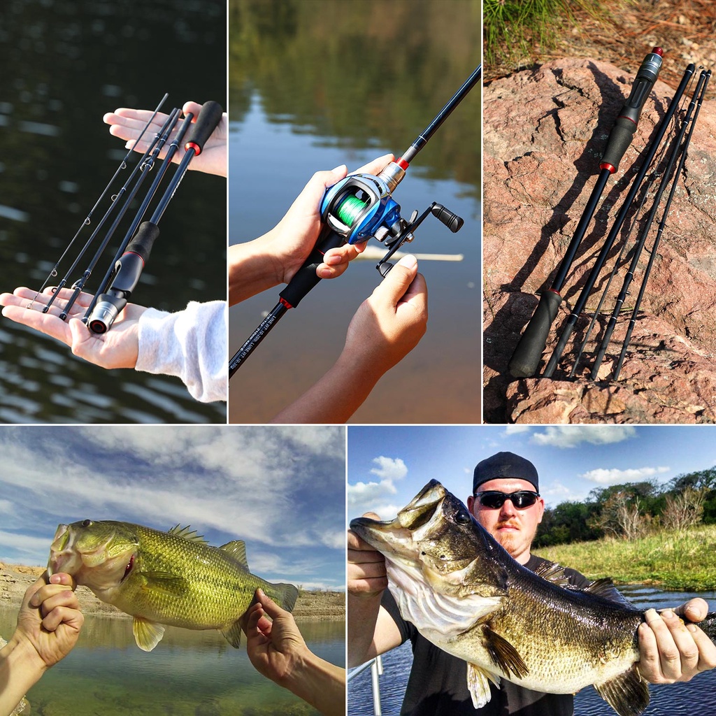 Cần câu cá SOUGAYILANG bằng sợi carbon cao cấp 1.8m/2.1m Wt 10-20LB