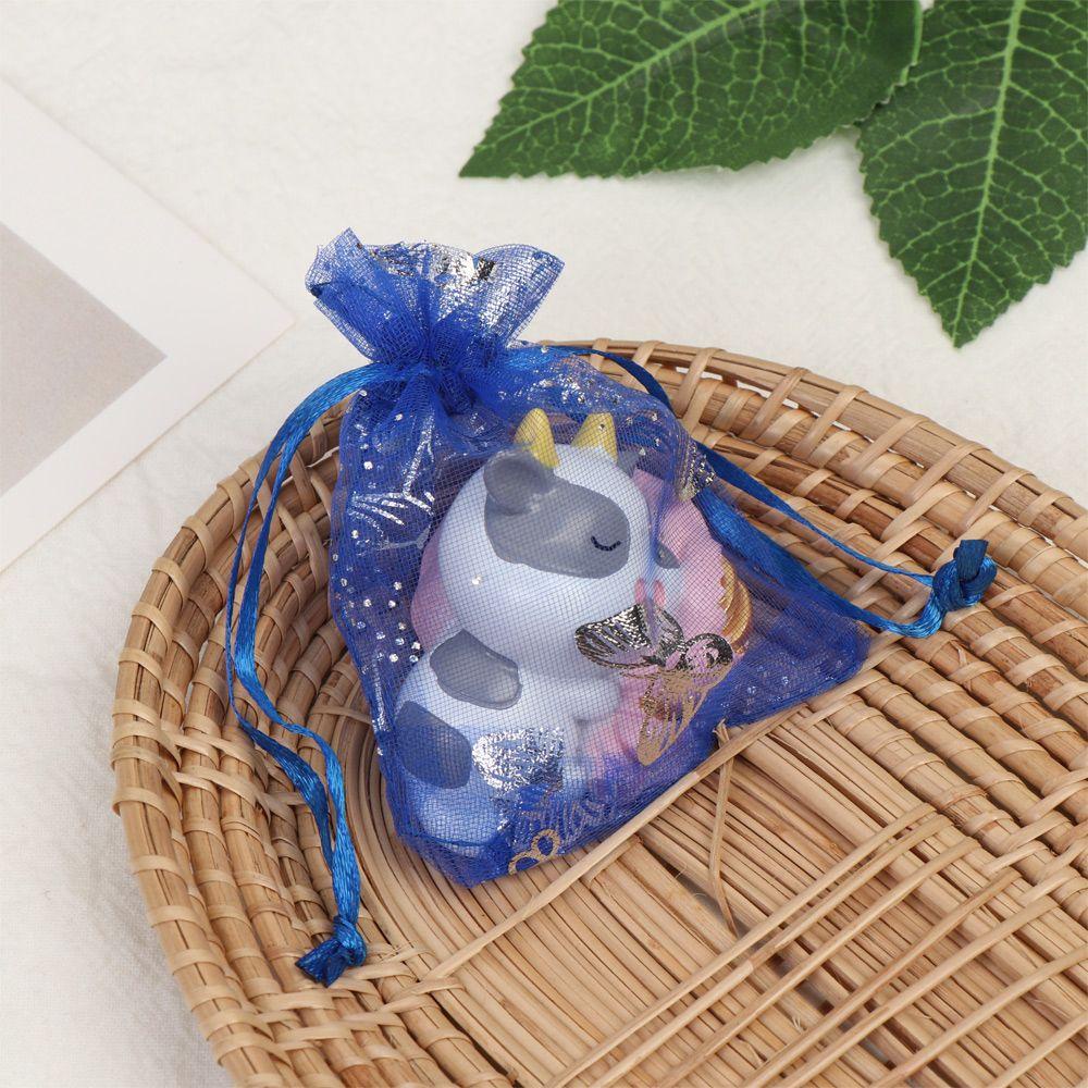 Bộ 10 / 50 Túi Dây Rút Kích Thước 7 * 9cm Có 7 Màu Dùng Để Đựng Quà Cưới Ốp