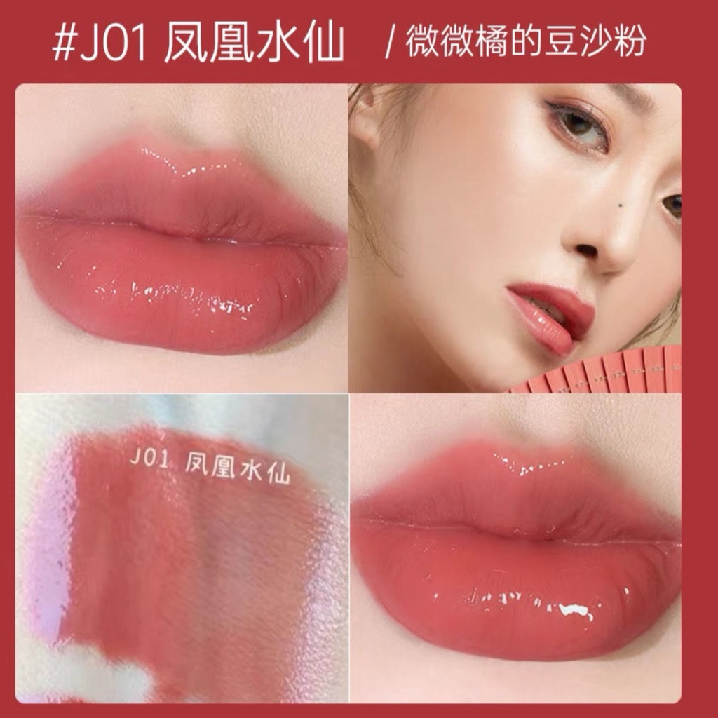 Son Bóng Dưỡng Ẩm Hezhuang Dạng Thạch