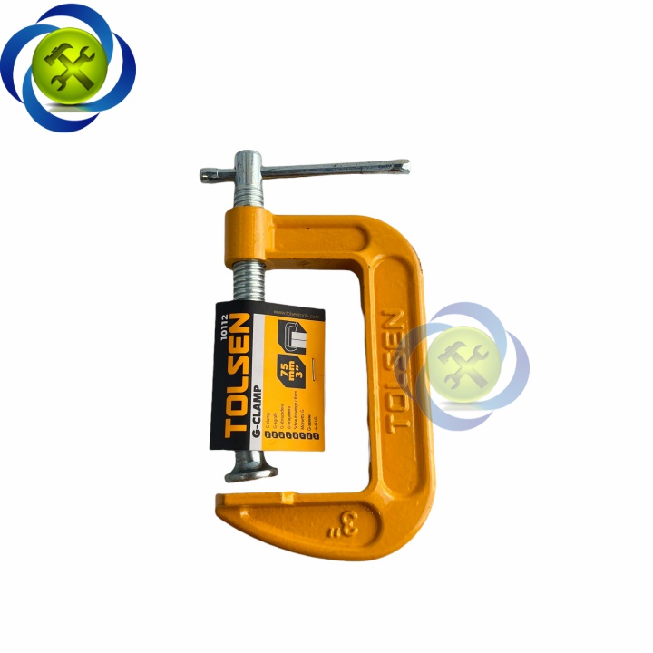 Cảo chữ C Tolsen 10112 loại 3 inch 75mm