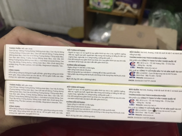 Kim Thính-Giúp tăng cường sức khỏe thính giác, tăng cường thính lực cho đôi tai. Hỗ trợ giảm thiểu các triệu chứng ù tai