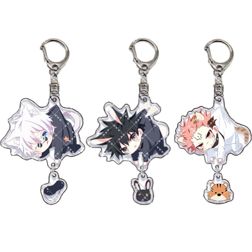 Móc Khóa Nhựa Acrylic Hình Nhân Vật Anime Jujutsu Kaisen