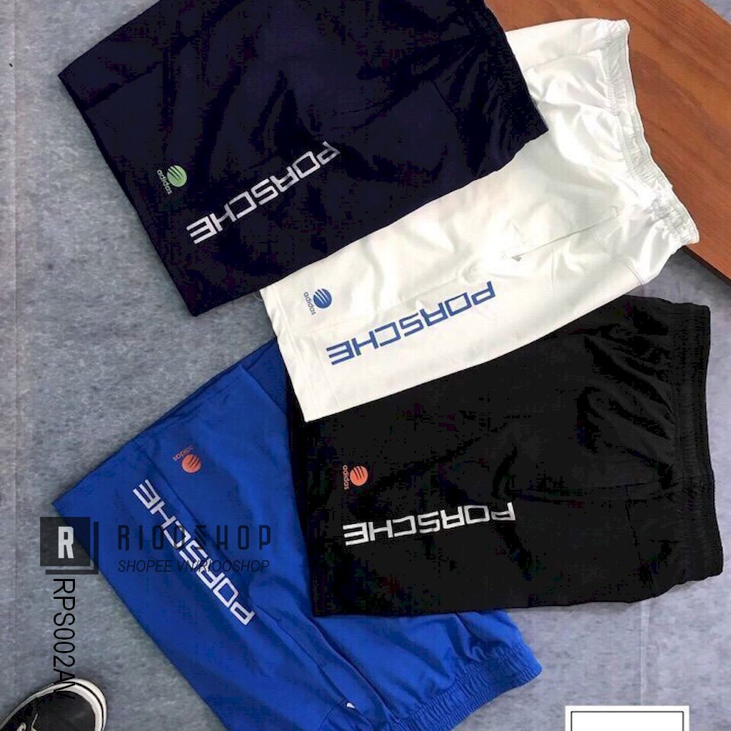 Quần thun nam thể thao ngắn cao cấp por cực đẹp RPS002av - quần short thun nam Riooshop | BigBuy360 - bigbuy360.vn