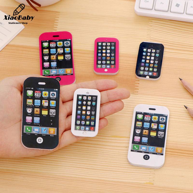 1 Cục Tẩy Bút Chì Hình Điện Thoại Dễ Thương