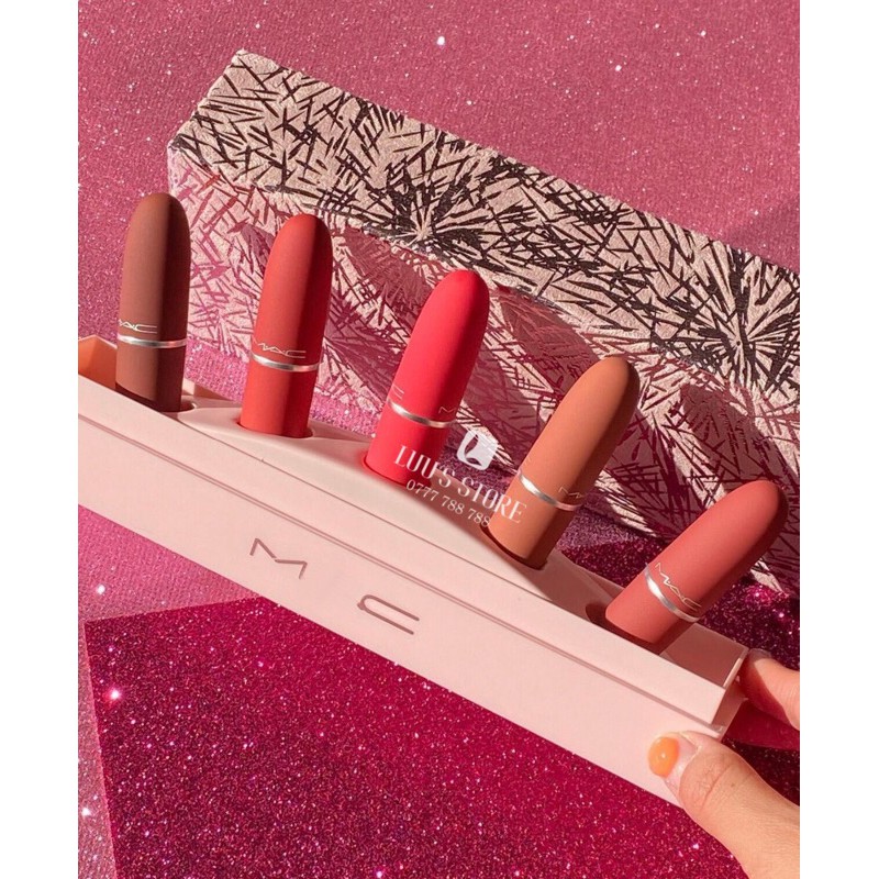 Set Son Thỏi MAC SHOWSTOPPER Powder Kiss