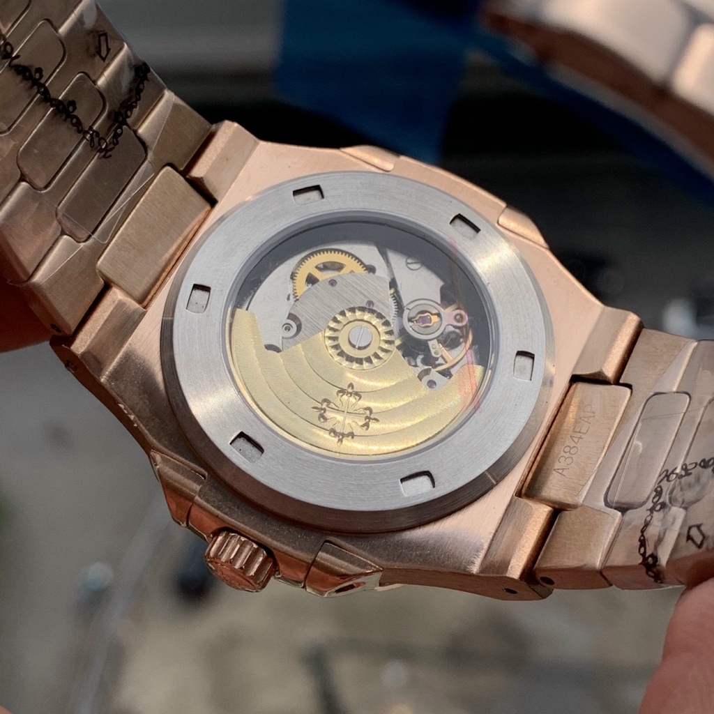 Đồng hồ nam hãng Patek Philippe Geneve sang trọng đẳng cấp giá tốt nhất dây cao cấp 24mm dây thép không rỉ