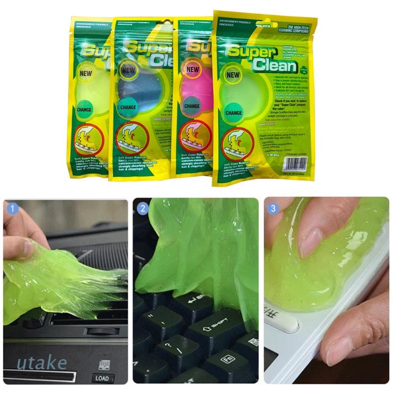 Gel làm vệ sinh loại bỏ bụi bàn phím máy tính nhiều màu tùy chọn