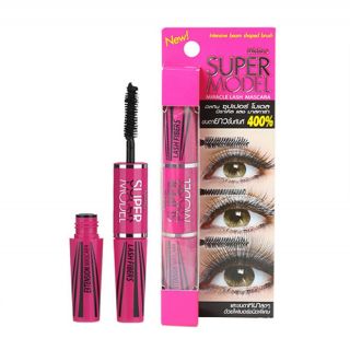 Mascara 2 đầu Mistine Super Model Miracle Lash Mascara Thái Lan (5.5g)
