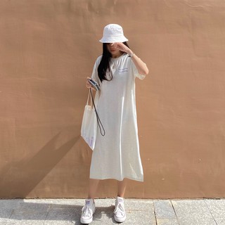 Váy suông cotton dáng dài freesize Mã KU20