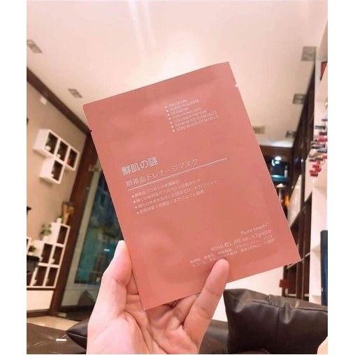 [Chính Hãng]Mặt nạ nhau thai cừu cuống rốn tế bào gốc Nhật Bản Rwine Beauty dưỡng da, cung cấp độ ẩm, tái tạo | BigBuy360 - bigbuy360.vn