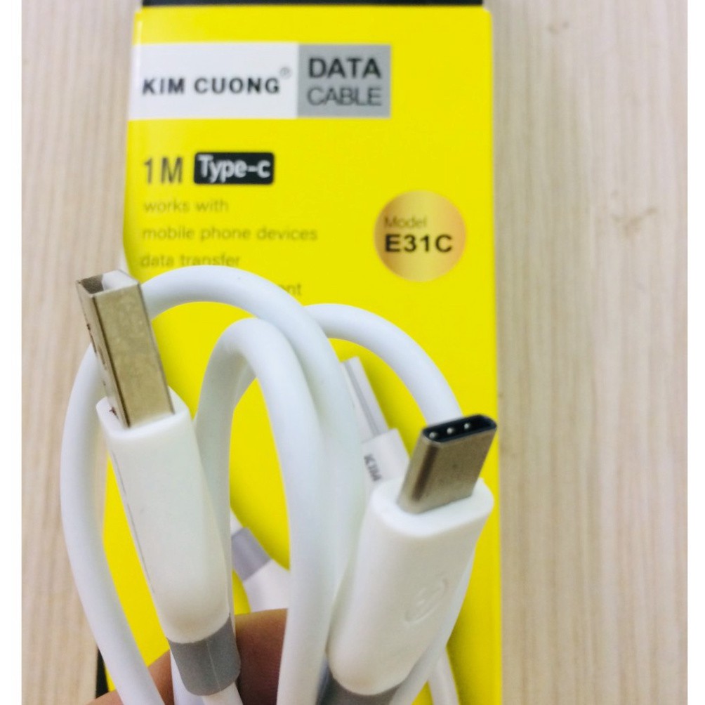 Dây cáp sạc nhanh iPhone, Samsung, Android Micro, Type-C, IOS dây dù 1m E31, hàng chính hãng bảo hành - Việt Linh Stor