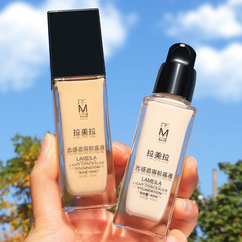 CAO CẤP Kem Nền Che Khuyết Điểm LAMEILA BB CREAM CONCEALER FOUNDATION Kem Nền Dạng Lỏng Thần Thánh Lâu Trôi Kiềm Dầu