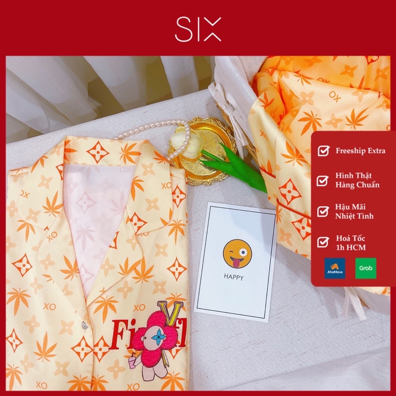 Đồ bộ pijama nữ lụa mịn mát trẻ trung