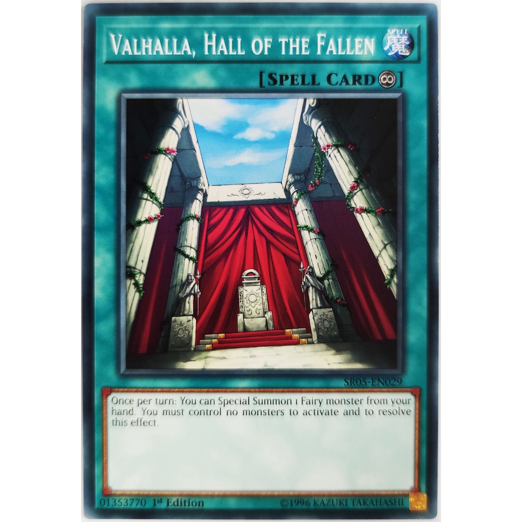 [Thẻ Yugioh] Valhalla, Hall of the Fallen |EN| Common