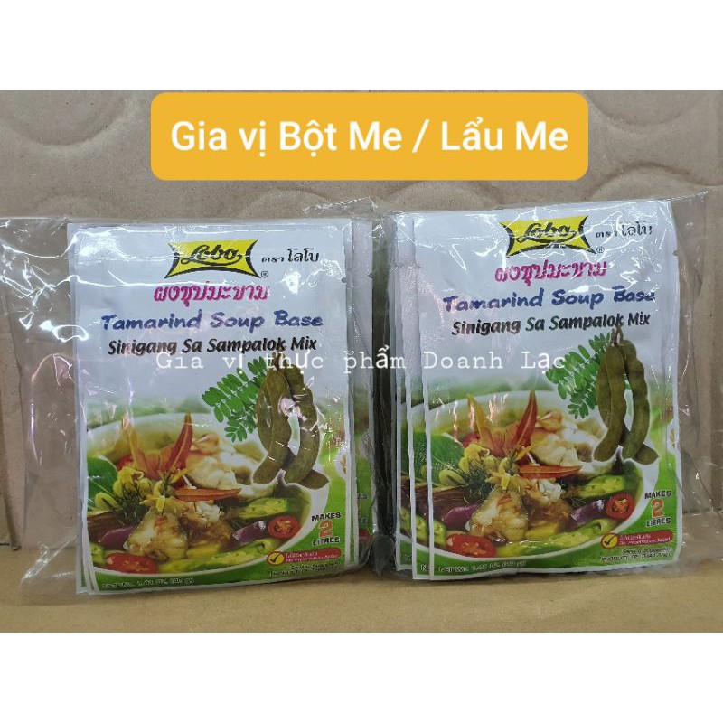 Gói Gia vị bột me nấu canh chua Lobo Thái / Lẩu me 40gr. Sinigang Sa Sampalok Mix 💯 Chính hãng