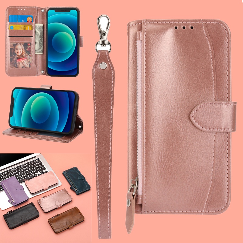 Ốp Điện Thoại Da Kiểu Cổ Điển Có Khóa Từ Tính Cho Sony Xperia 1-4 Xperia 10-4
