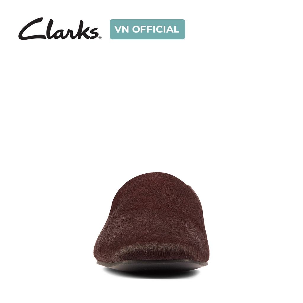 Giày cao gót nữ CLARKS Pure Slip màu Burgundy