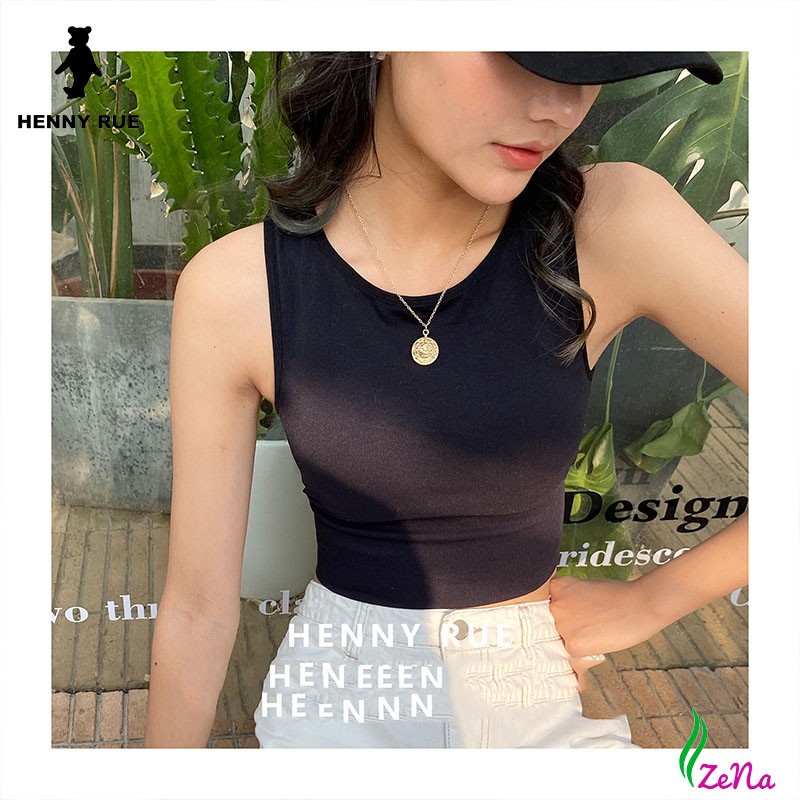 Áo thun ba lỗ croptop, áo tập gym tập yoga aerobic siêu hot ZENA 046 | BigBuy360 - bigbuy360.vn